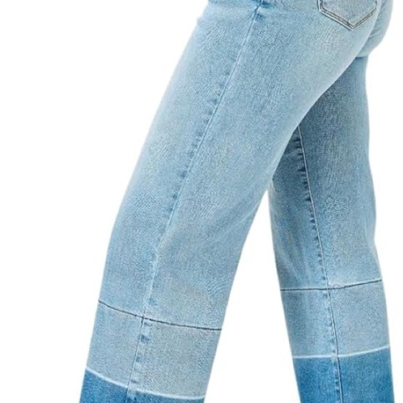 Judy Blue Flare Wide Leg Blue Jeans - Picture 4 of 12